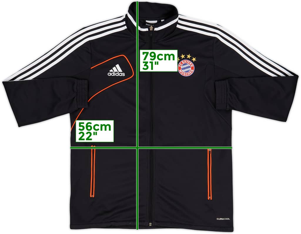 2012-13 Bayern Munich adidas Track Jacket - 9/10 - (L)