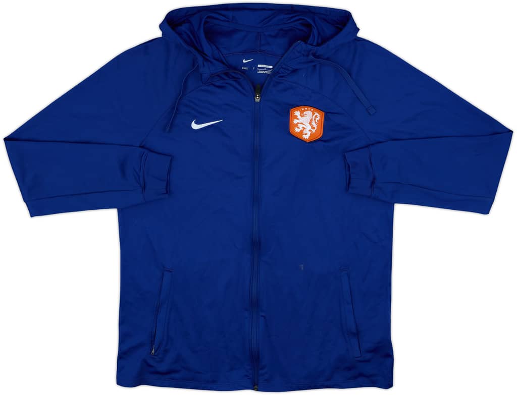 2022-23 Netherlands Nike Hooded Track Jacket - 6/10 - (L)