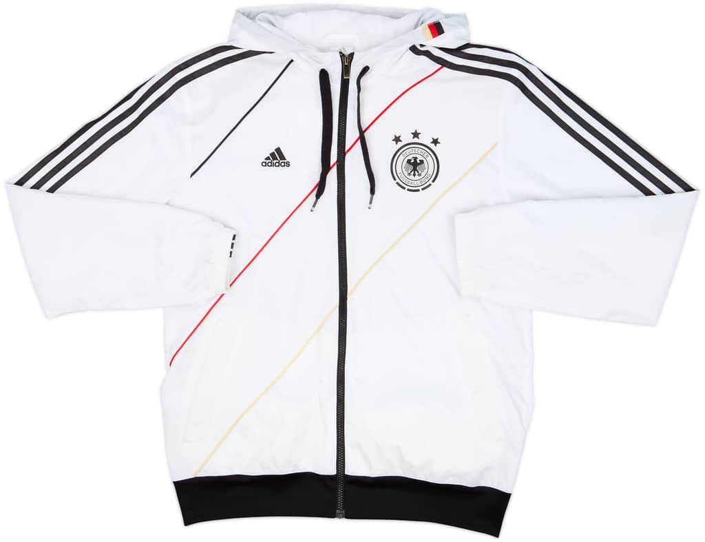 2012-13 Germany adidas Hooded Track Jacket - 7/10 - (S)