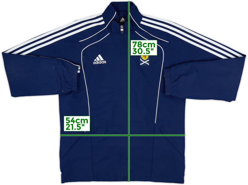 2010-11 Scotland adidas Track Jacket - 5/10 - (M)