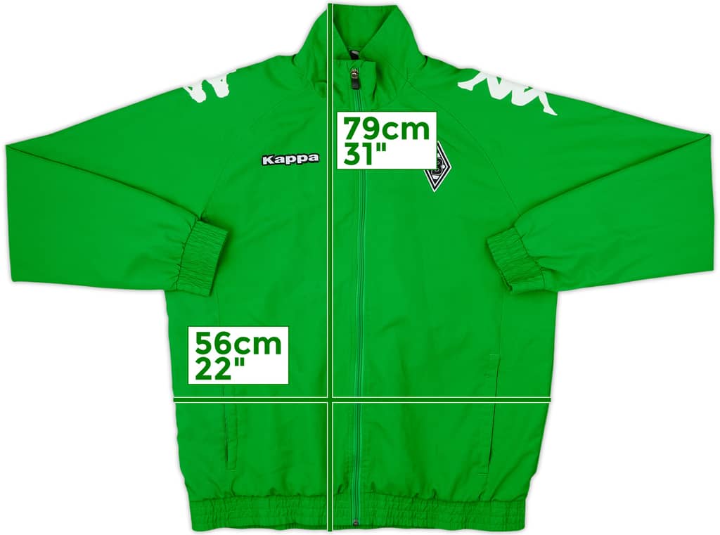 2013-14 Borussia Monchengladbach Kappa Track Jacket - 5/10 - (L)