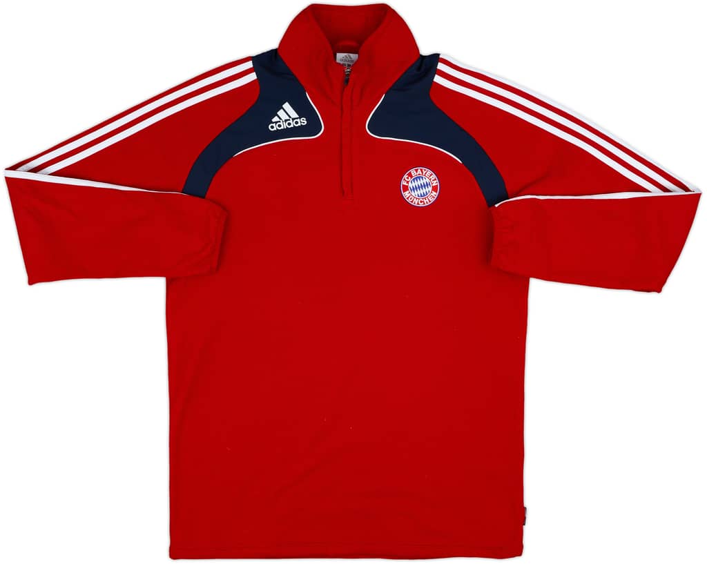 2008-09 Bayern Munich adidas 1/4 Zip Fleece - 8/10 - (M/L)