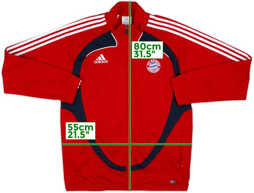 2008-09 Bayern Munich adidas Track Jacket - 8/10 - (M/L)