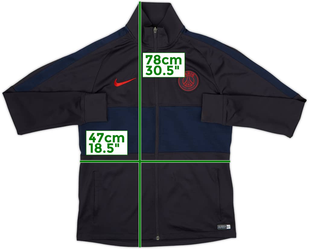 2019-20 Paris Saint-Germain Nike Track Jacket - 6/10 - (M)