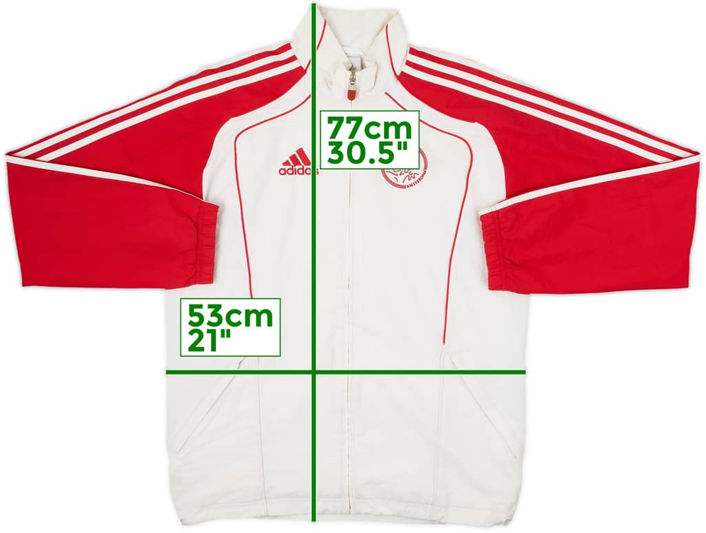 2011-12 Ajax adidas Track Jacket - 5/10 - (S)