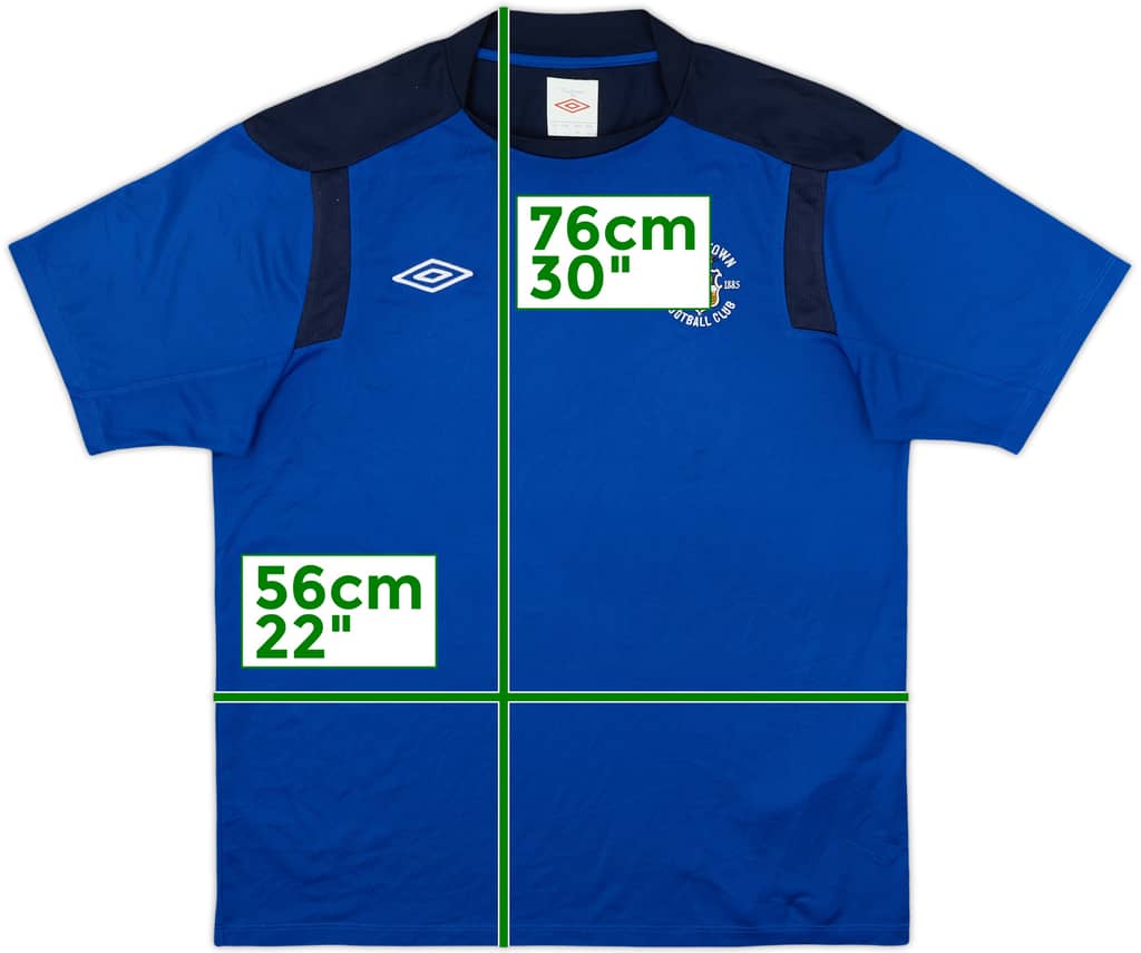 2011-12 Luton Town Umbro Training Shirt - 7/10 - (L)