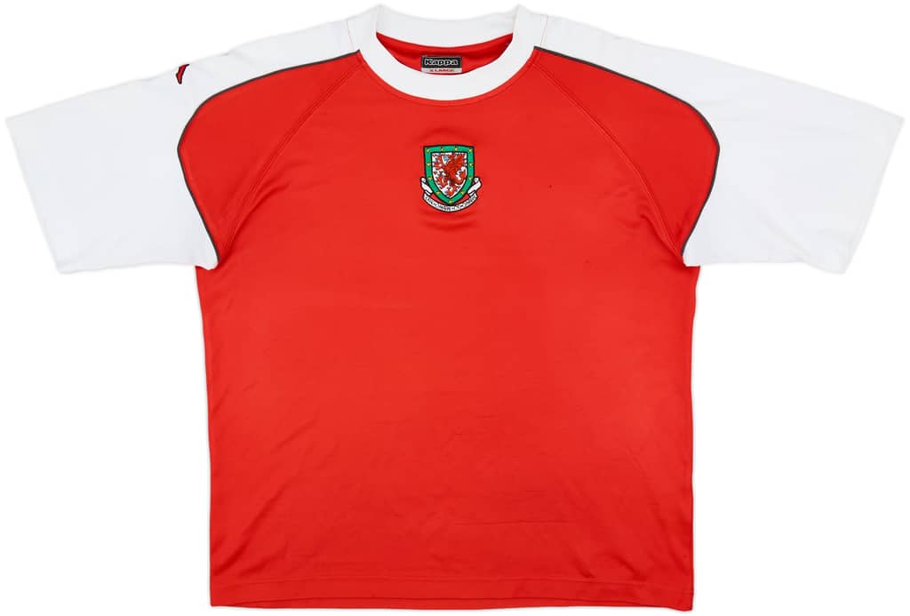 2002-03 Wales Kappa Training Shirt - 6/10 - (XL)