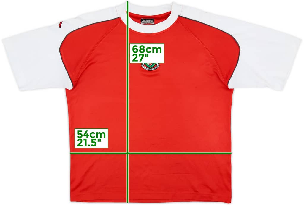 2002-03 Wales Kappa Training Shirt - 6/10 - (XL)