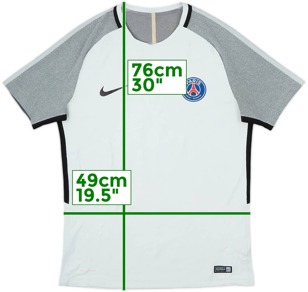 2017-18 Paris Saint-Germain Authentic Nike Training Shirt - 6/10 - (M)