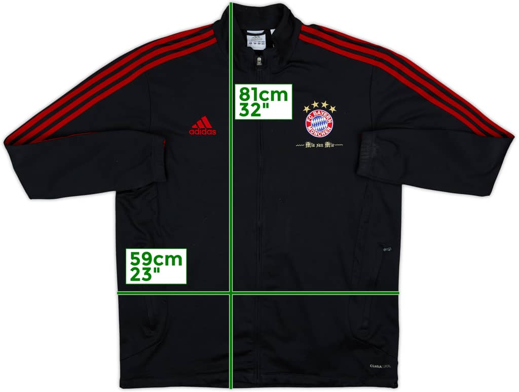 2011-12 Bayern Munich adidas Track Jacket - 8/10 - (XL)