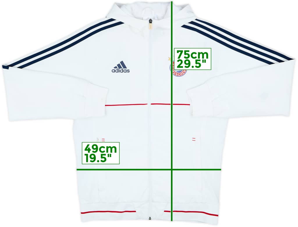2017-18 Bayern Munich adidas Track Jacket - 8/10 - (M)