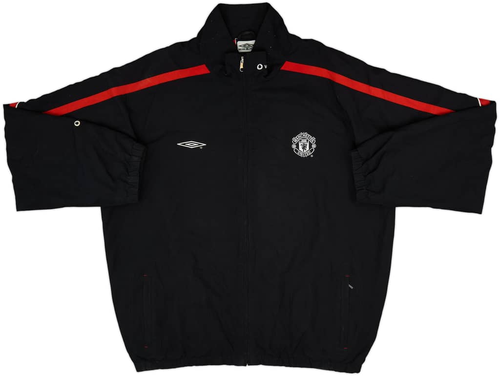 2000-01 Manchester United Umbro Padded Bench Coat - 8/10 - (XXL)