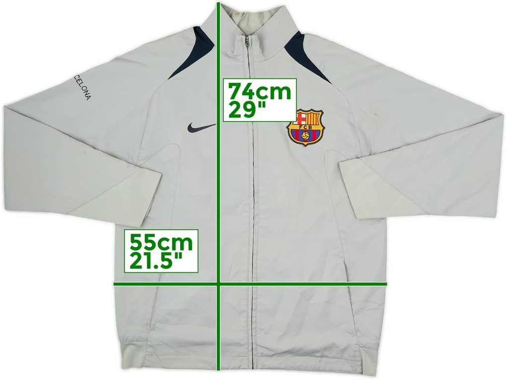 2005-06 Barcelona Nike Track Jacket - 8/10 - (M)
