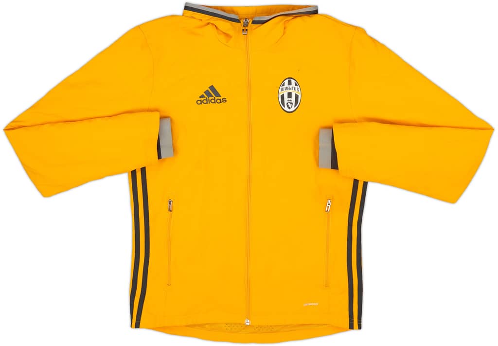 2016-17 Juventus adidas Hooded Track Jacket - 6/10 - (XS)