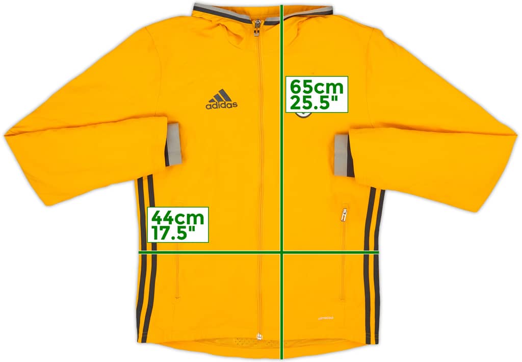 2016-17 Juventus adidas Hooded Track Jacket - 6/10 - (XS)