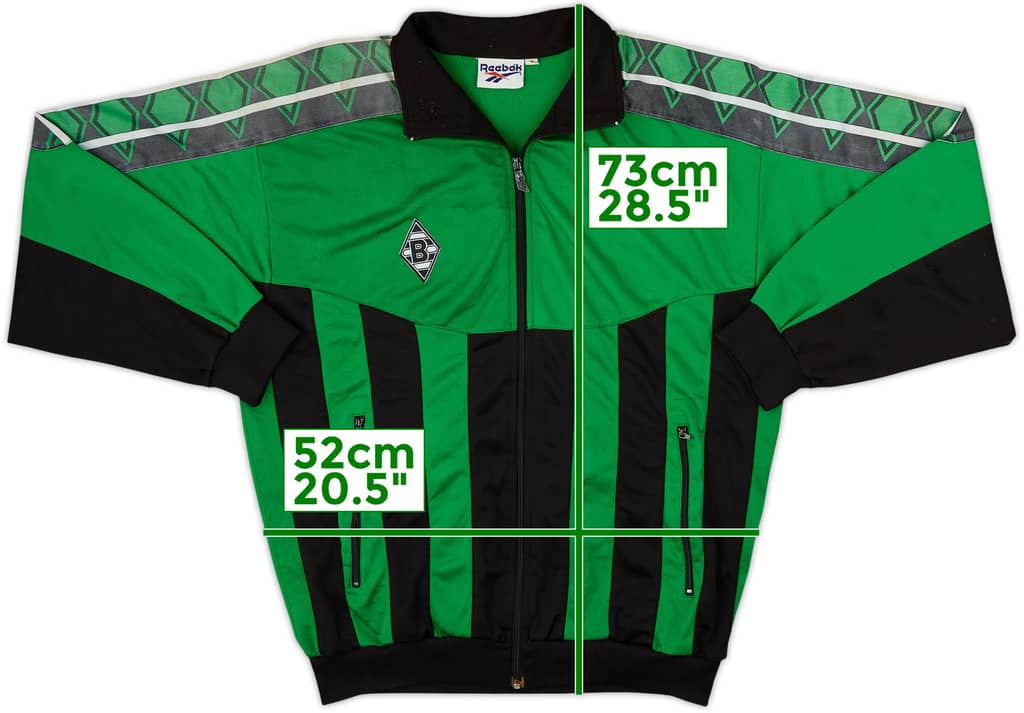 1996-98 Borussia Monchengladbach Reebok Track Jacket - 7/10 - (M)