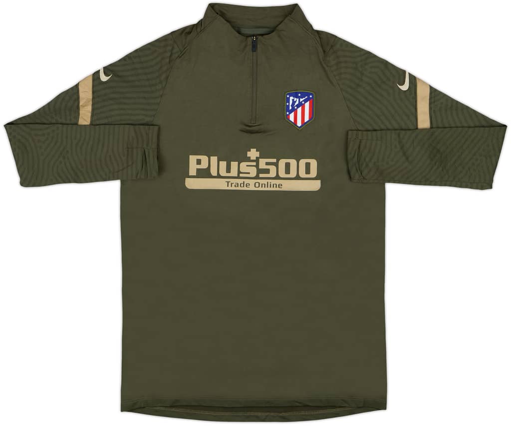 2020-21 Atletico Madrid Nike 1/4 Zip Training Top - 7/10 - (M)