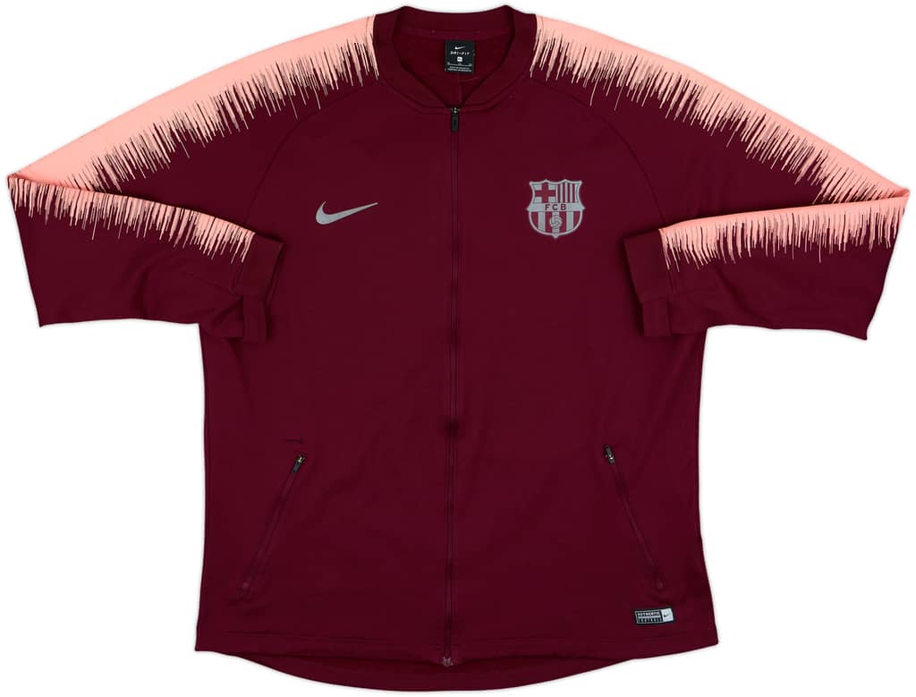 2018-19 Barcelona Nike Track Jacket - 8/10 - (XL)