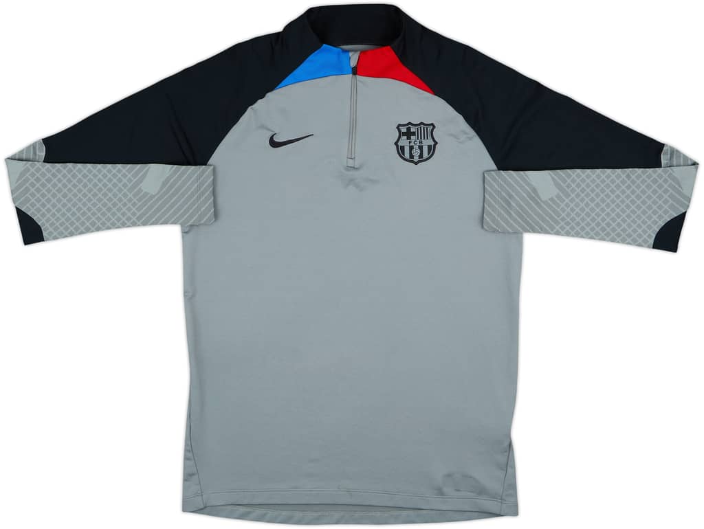2021-22 Barcelona Nike 1/4 Zip Drill Top - 8/10 - (M)