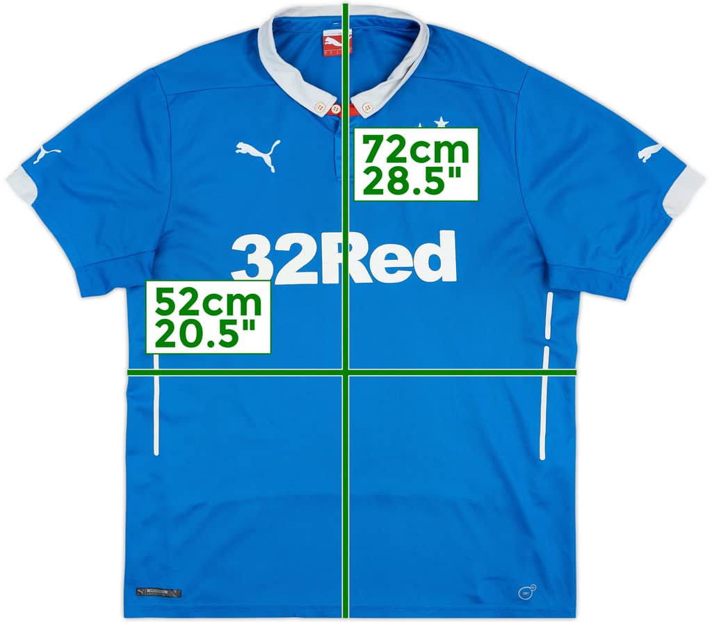 2014-15 Rangers Home Shirt - 5/10 - (L)