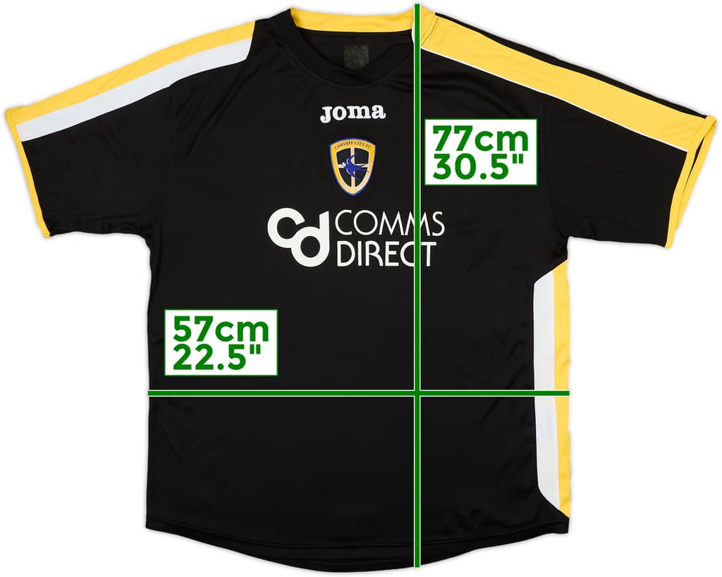 2007-08 Cardiff Away Shirt - 8/10 - (XL)