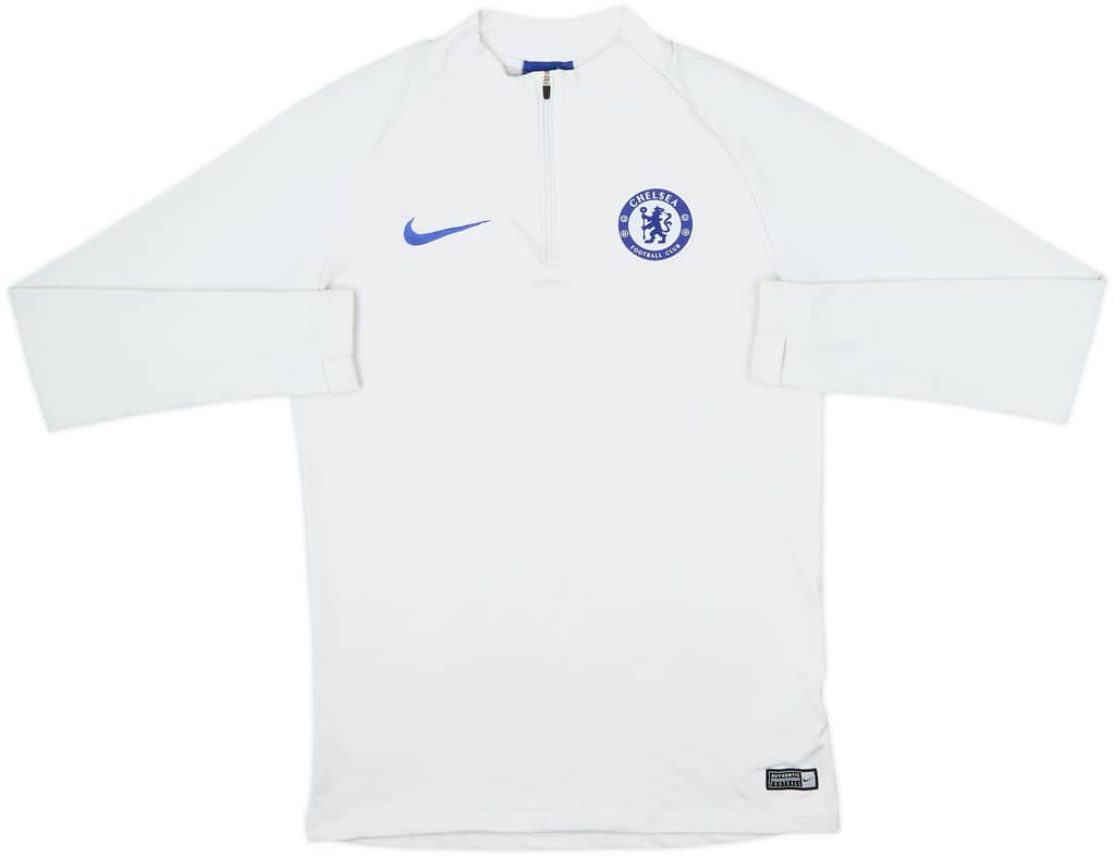 2019-20 Chelsea Nike 1/4 Zip Drill Top - 4/10 - (S)
