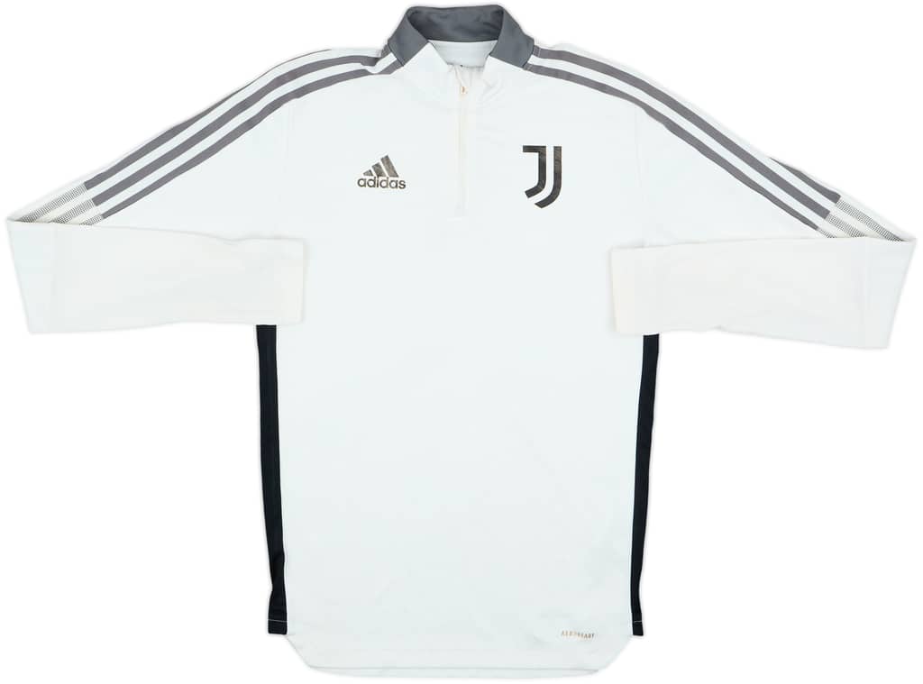2021-22 Juventus adidas 1/4 Zip Drill Top - 6/10 - (S)