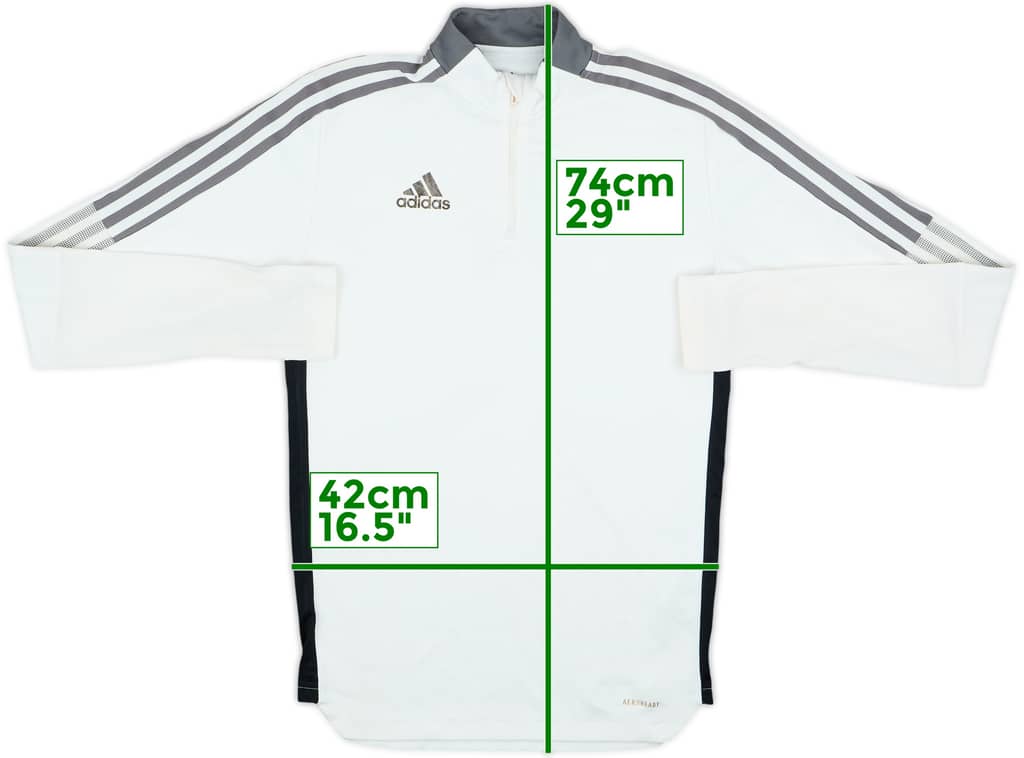 2021-22 Juventus adidas 1/4 Zip Drill Top - 6/10 - (S)