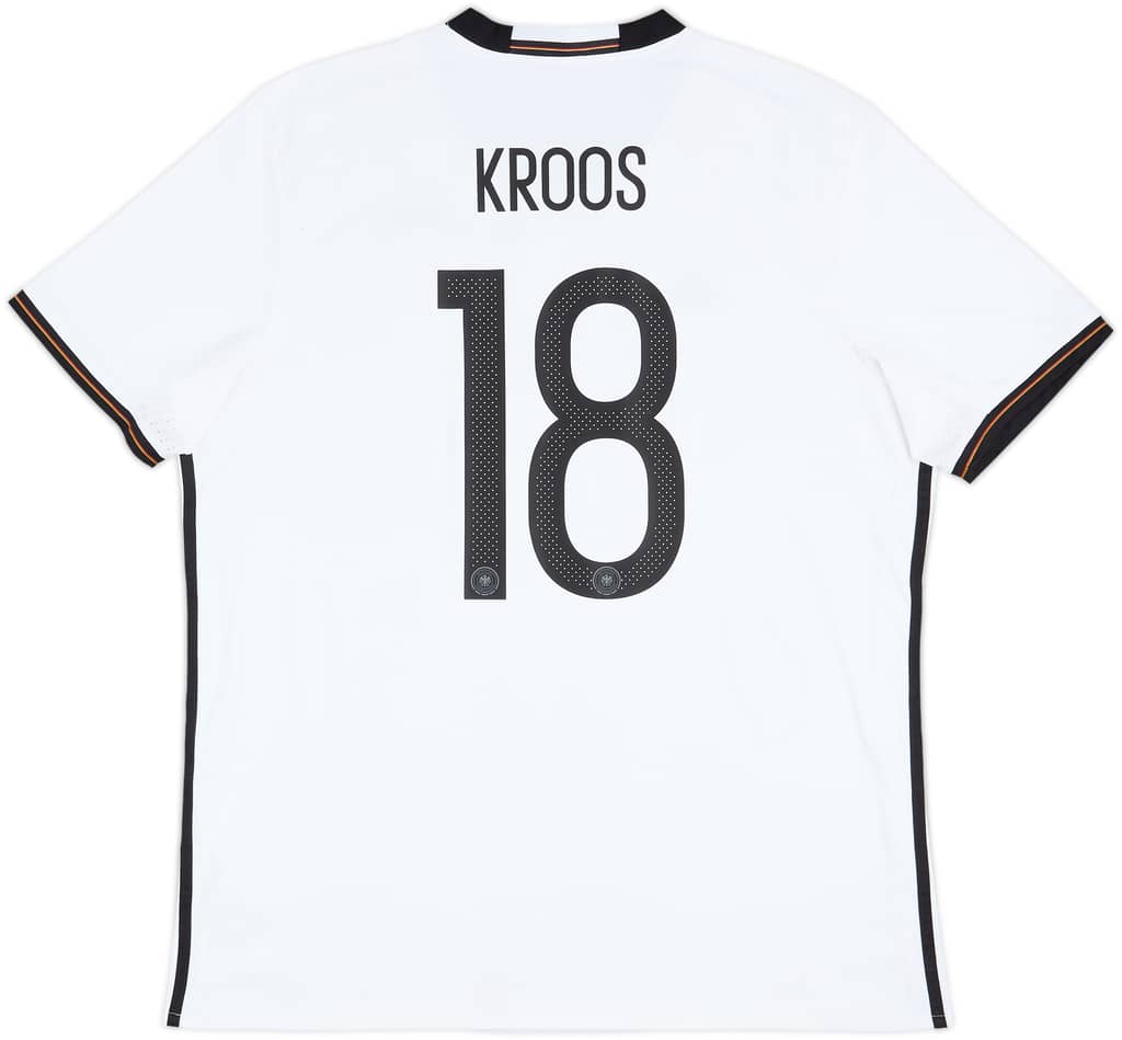 2015-16 Germany Home Shirt Kroos #18 - 8/10 - (S)
