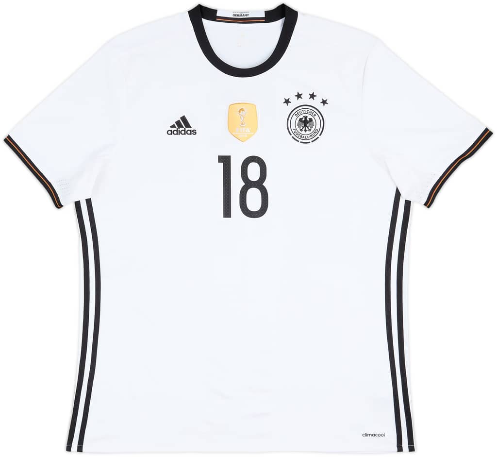 2015-16 Germany Home Shirt Kroos #18 - 8/10 - (S)