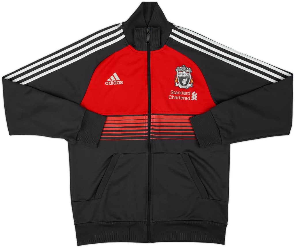 2010-11 Liverpool adidas Track Jacket - 10/10 - (L)