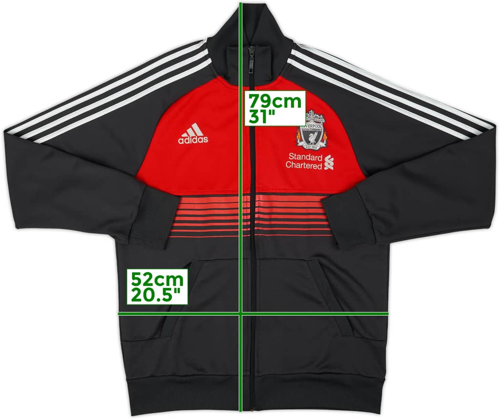 2010-11 Liverpool adidas Track Jacket - 10/10 - (L)