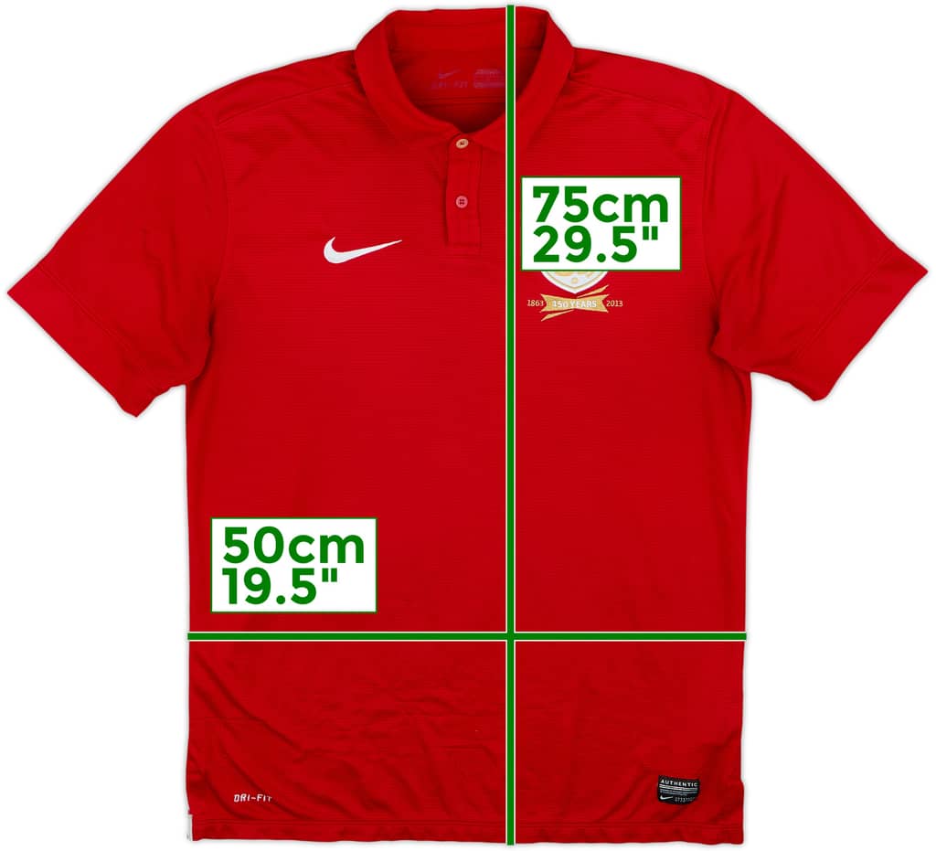 2013 England Away 150th Anniversary Shirt - 5/10 - (L)
