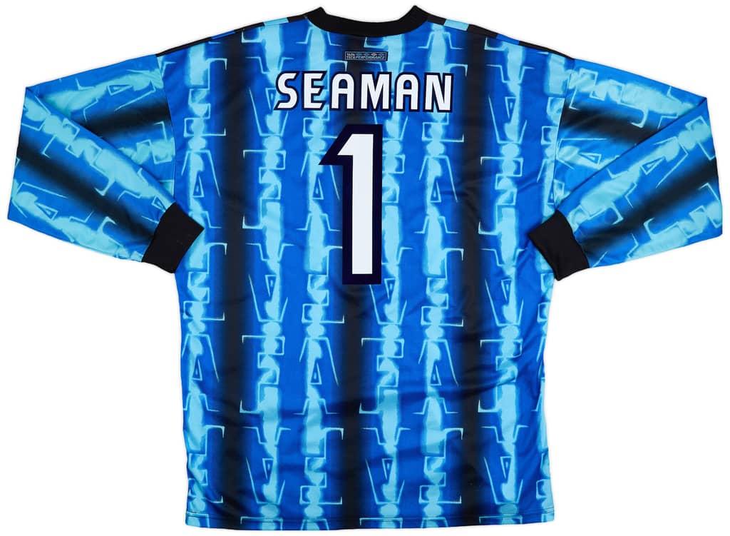 1998-99 England GK Shirt Seaman #1 - 6/10 - (XL)