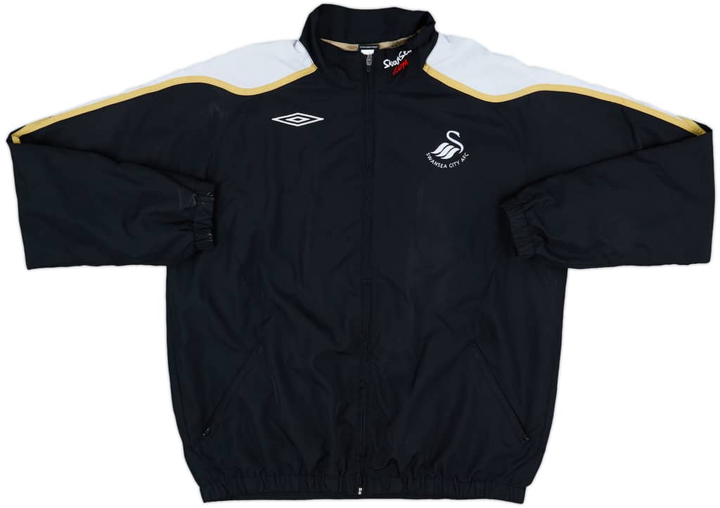 2008-09 Swansea City Umbro Track Jacket - 7/10 - (XL)