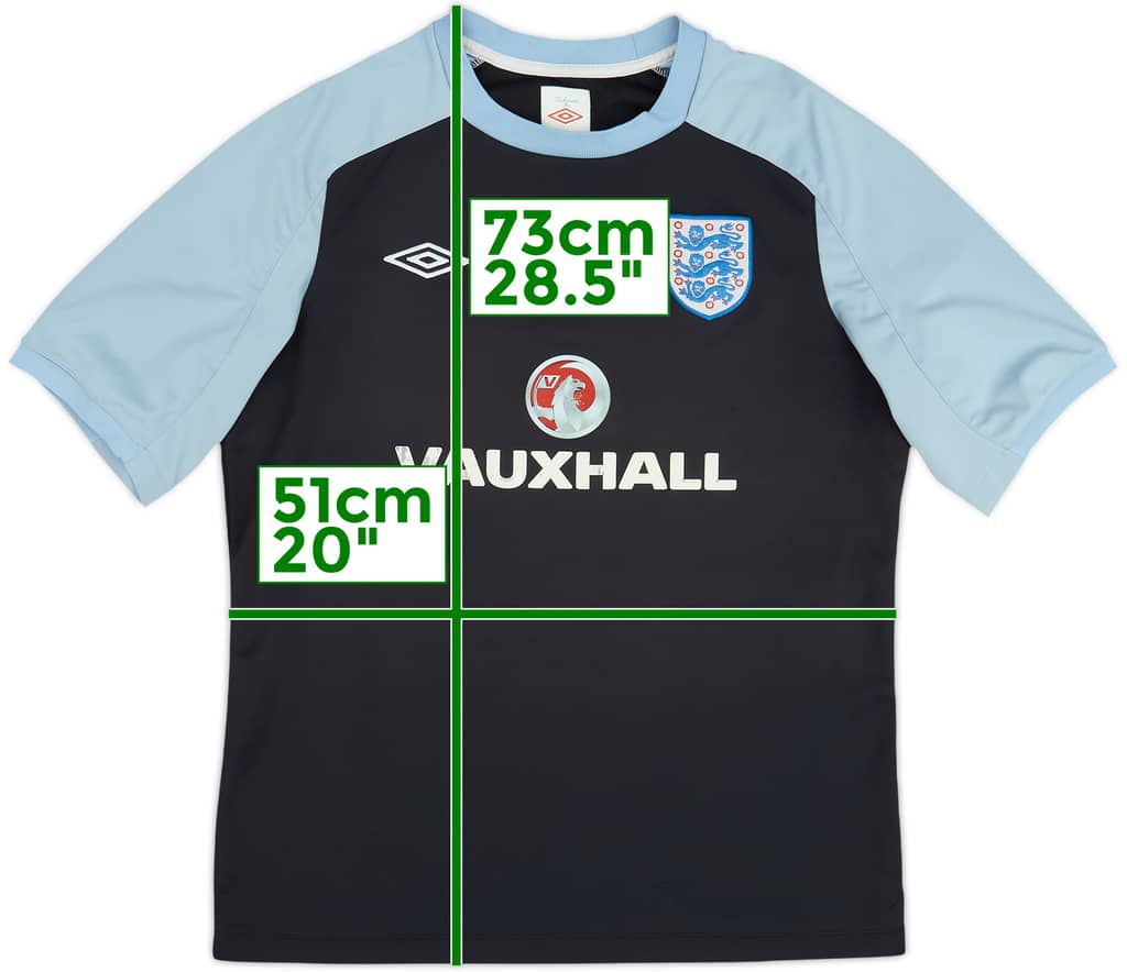 2010-11 England Umbro Training Shirt - 5/10 - (L)