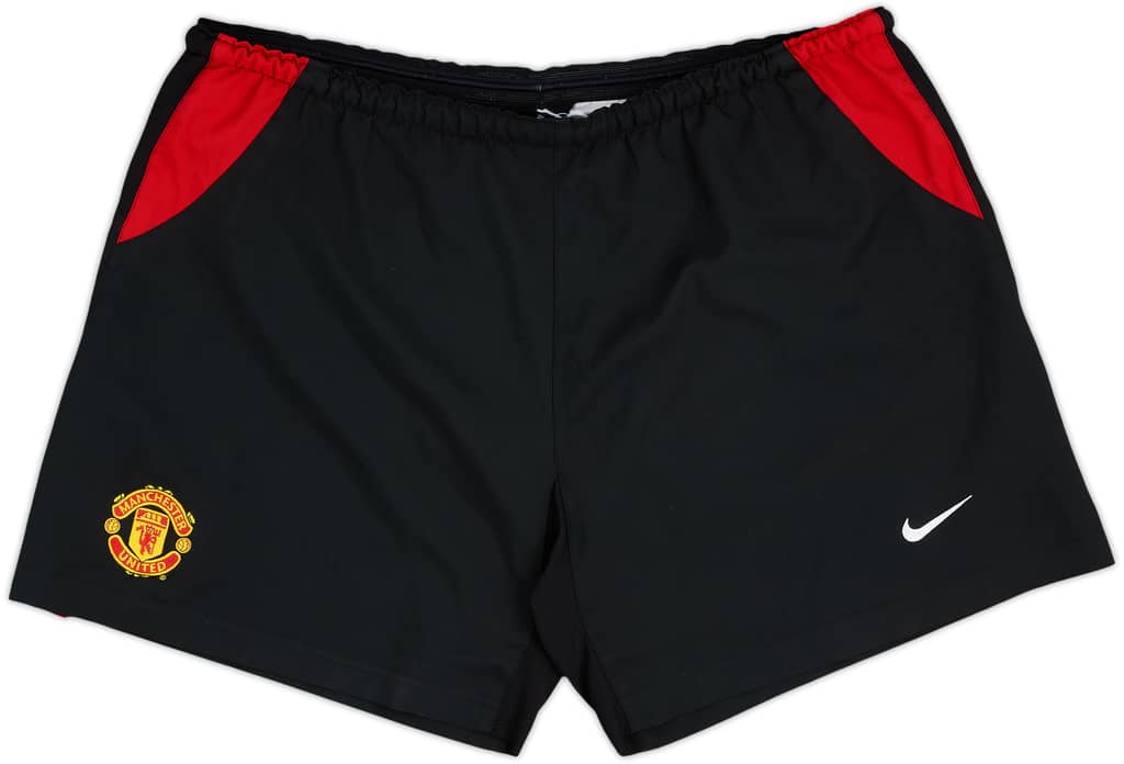 2003-04 Manchester United Nike Training Shorts - 5/10 - (L)