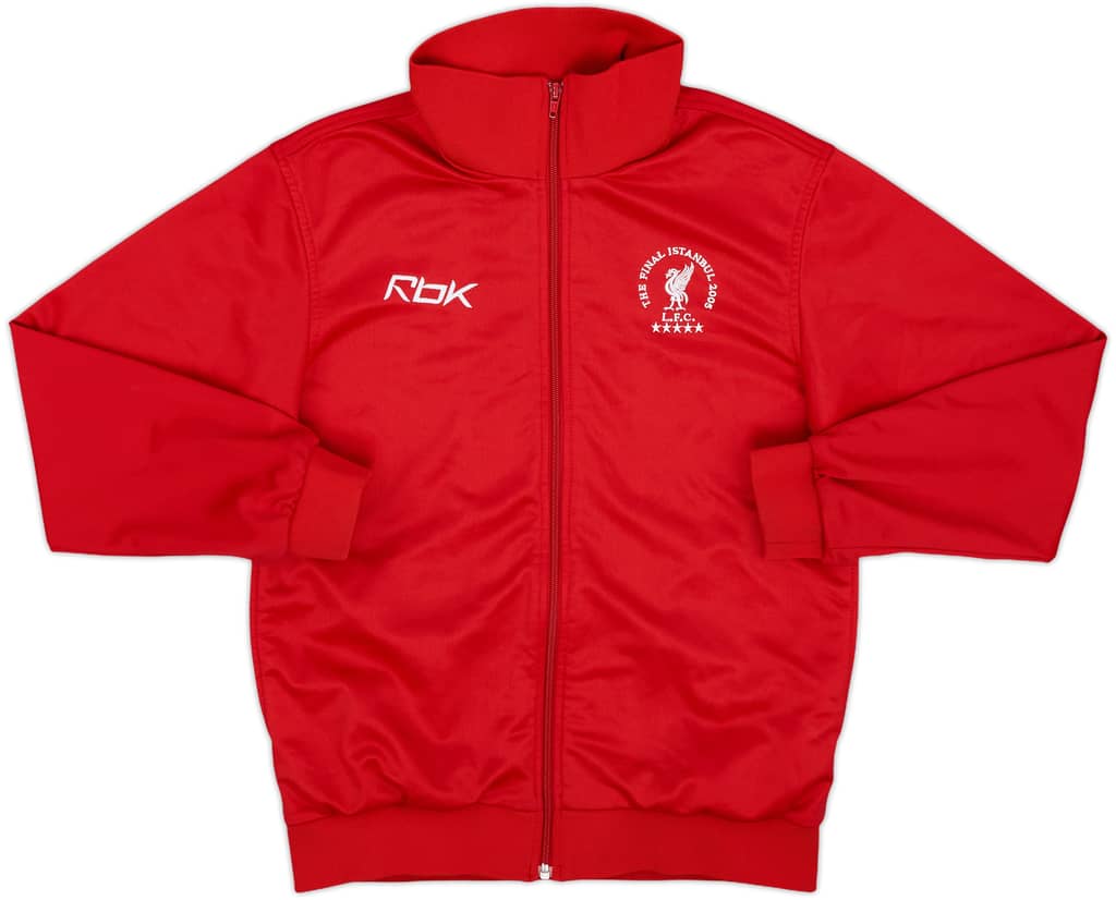 2005 Liverpool Reebok The Final Istanbul Track Jacket - 9/10 - (XS)