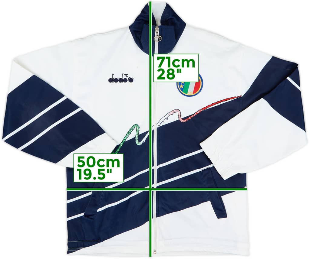 1990 Italy Diadora Track Jacket - 7/10 - (M)