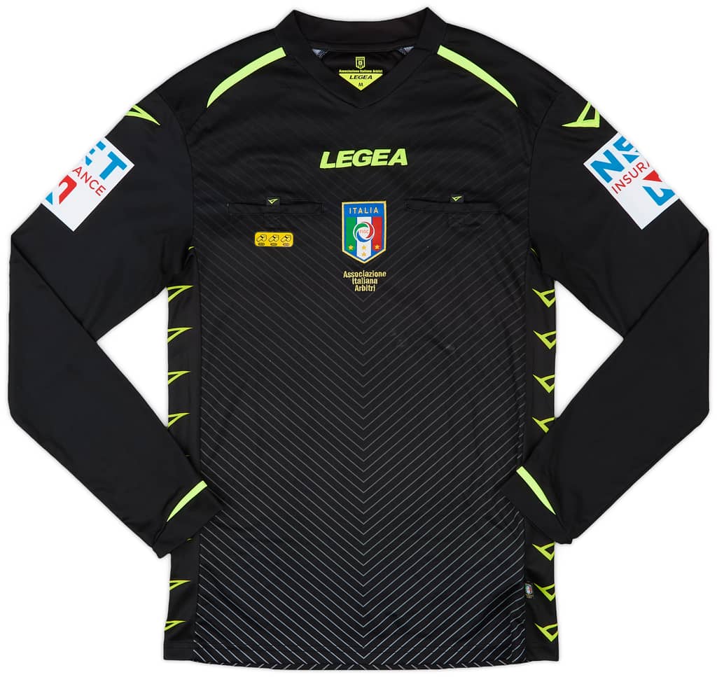 2020-22 Italy Diadora Referee L/S Shirt - 7/10 - (M)
