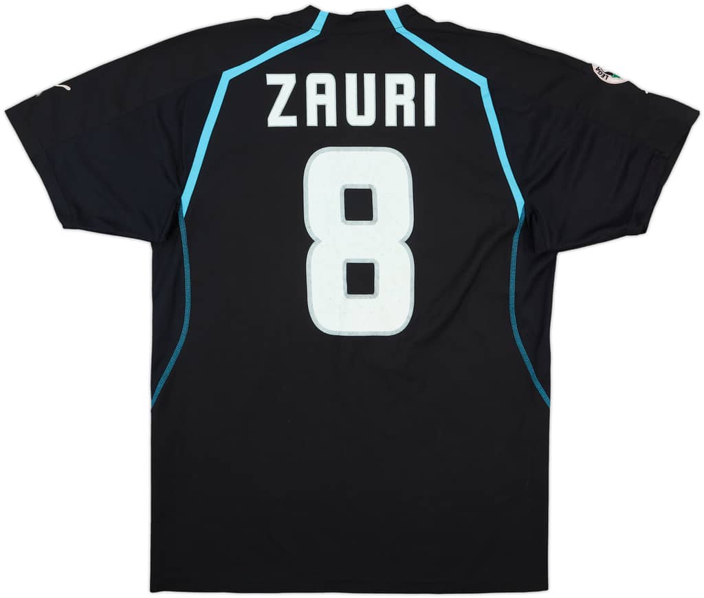 2004-05 Lazio Match Issue Third Shirt Zauri #8