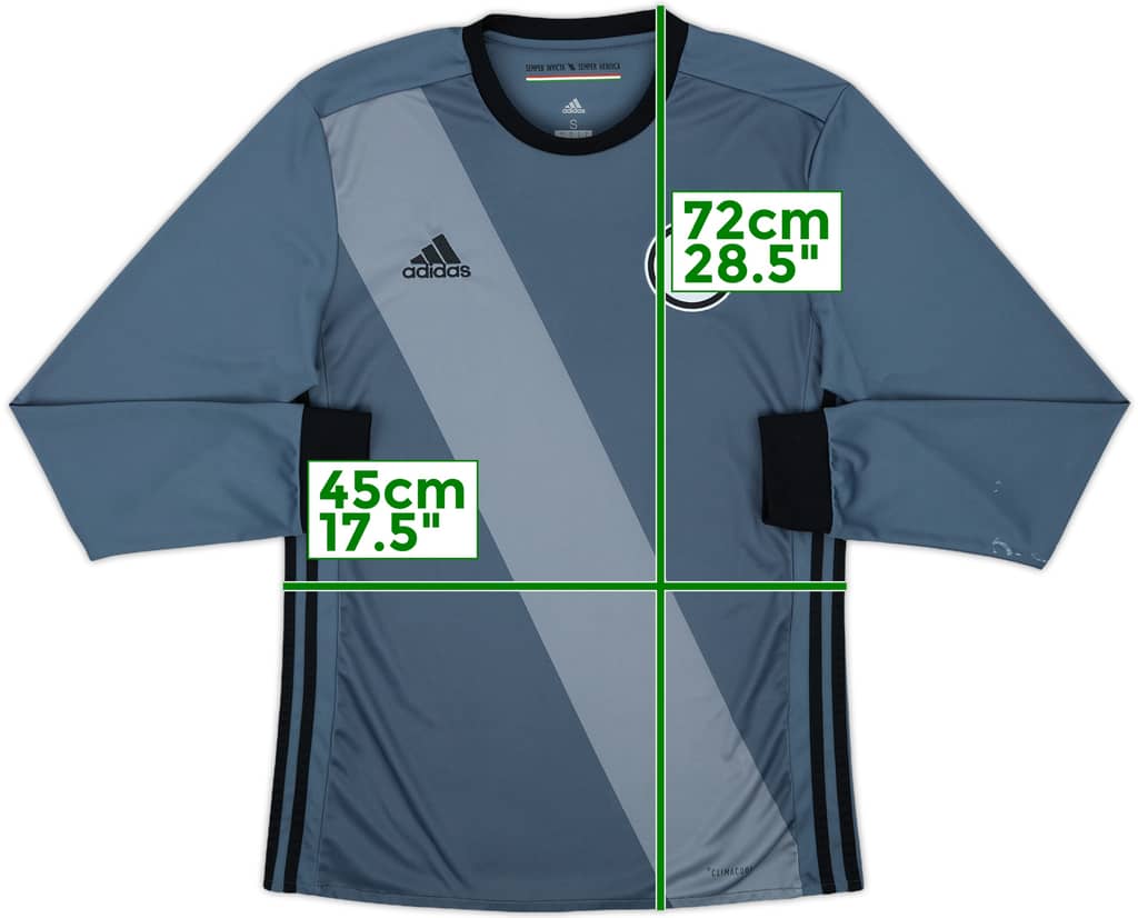 2017-18 Legia Warsaw Away L/S Shirt - 7/10 - (S)