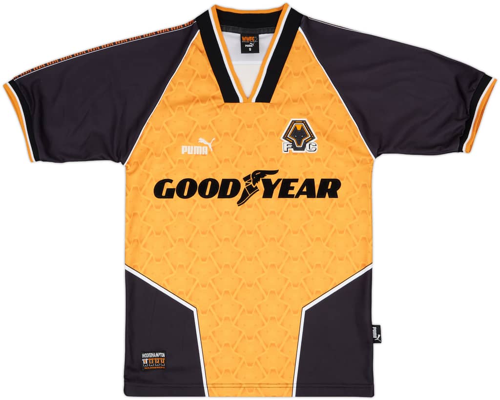 1996-98 Wolves Home Shirt - 9/10 - (S)