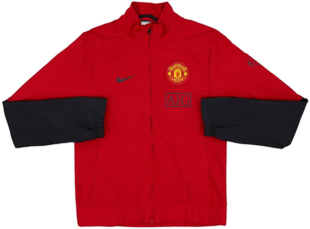 2009-10 Manchester United Nike Track Jacket - 7/10 - (S)