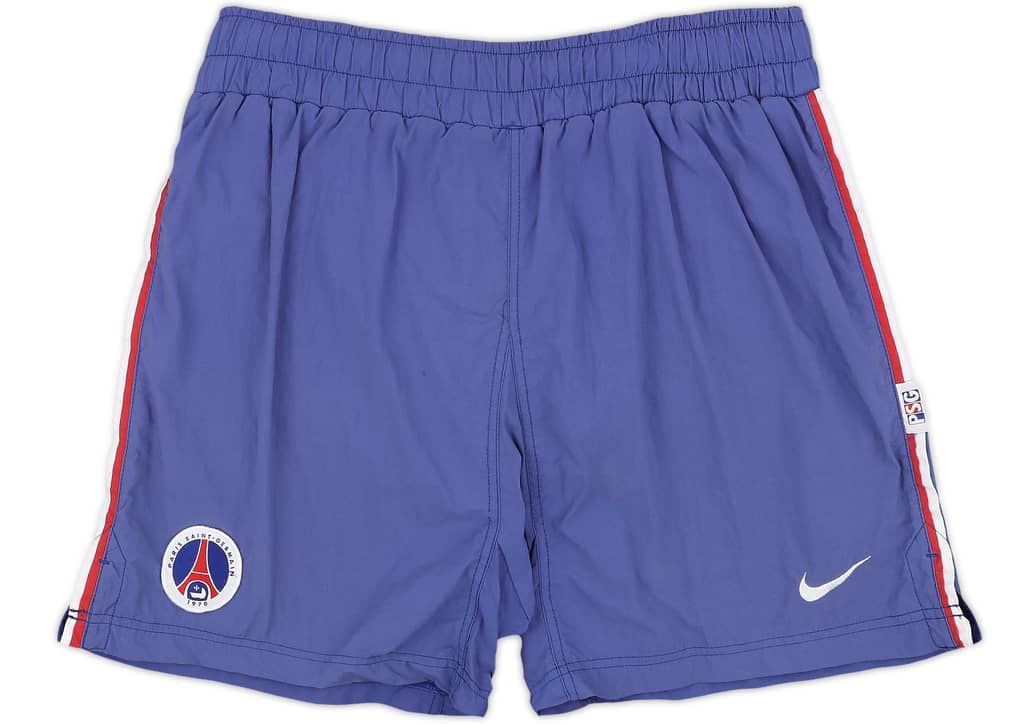 1996-97 Paris Saint-Germain Home Shorts - 7/10 - (XL)