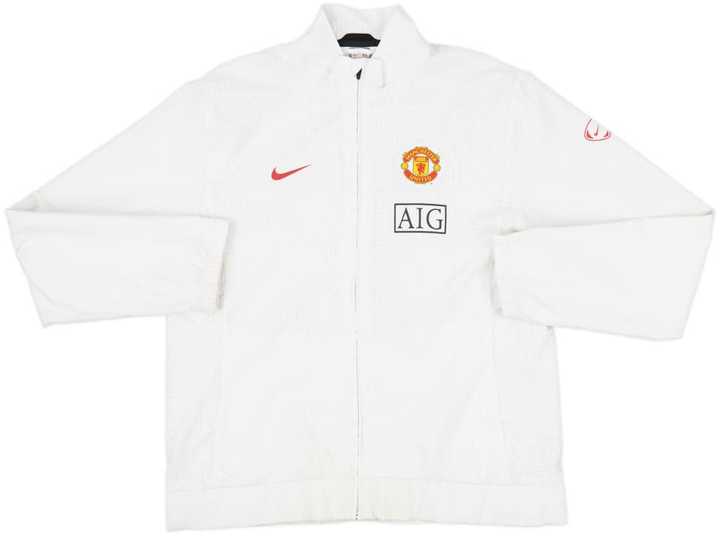 2009-10 Manchester United Nike Track Jacket - 8/10 - (XL)
