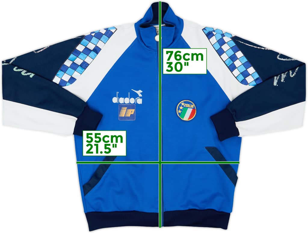 1990 Italy Diadora Track Jacket - 7/10 - (L)