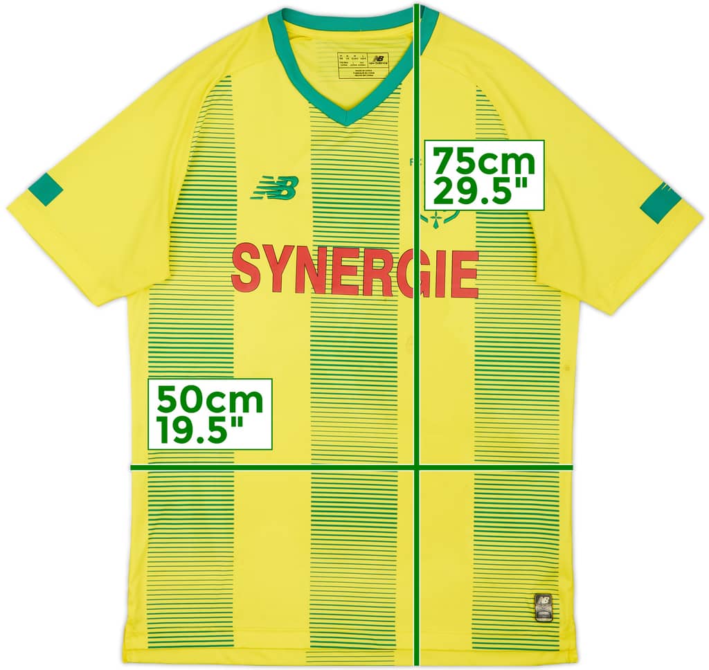 2019-20 Nantes Home Shirt - 6/10 - (M)