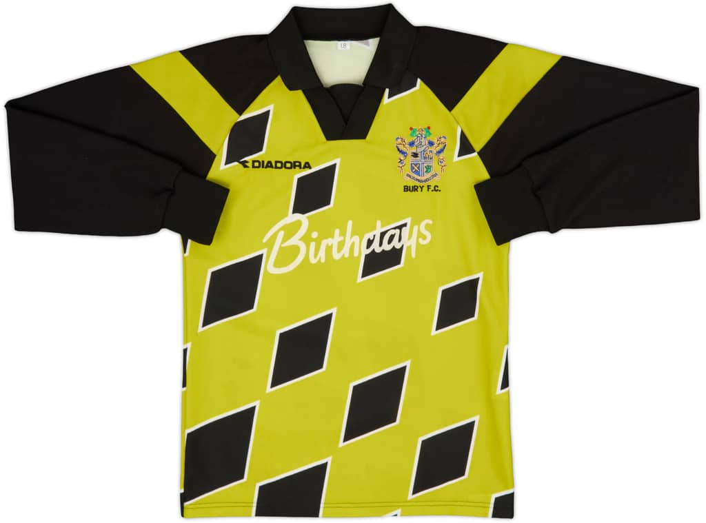 1999-01 Bury GK Shirt - 7/10 - (L.Boys)