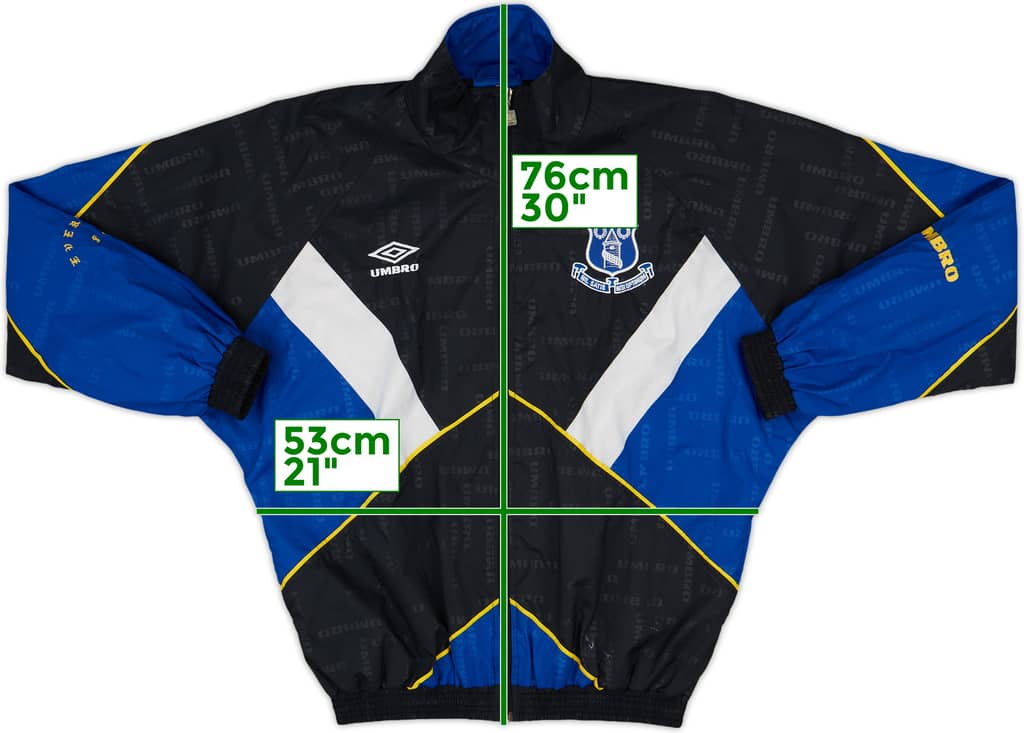 1994-95 Everton Umbro Track Jacket - 8/10 - (S)
